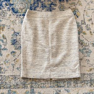 Ann Taylor tweed skirt size 4